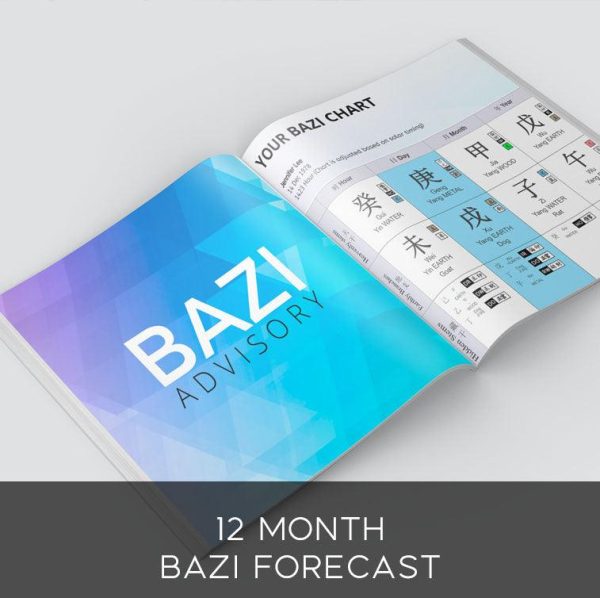 12 Months Forecast Personalised Bazi Report