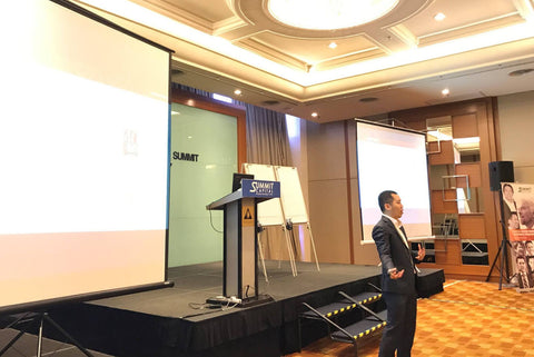 Feng shui seminar at Kuching Financial Growth Summit