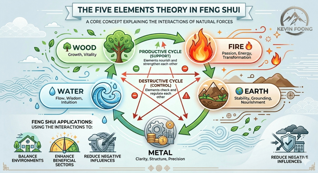 Five Element in Feng Shui